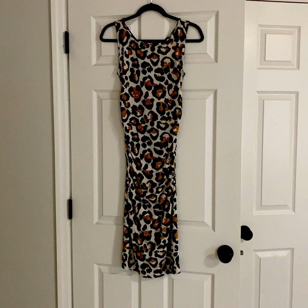 Leopard print dress
